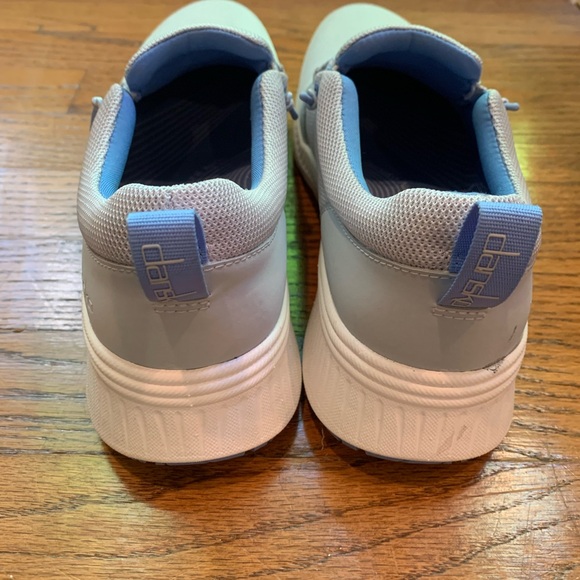 Marlee Dansko slip on grey and blue walking tennis shoes sneaker size 38 (7.5-8) - Picture 2 of 13